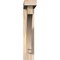 Ekena Millwork Imperial Block Smooth Bracket w/ Offset Brace, Douglas Fir, 3 1/2"W x 18"D x 18"H BKT0402X18X18IMP05SDF - alternate 3